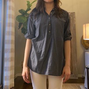J.crew button down jean shirt